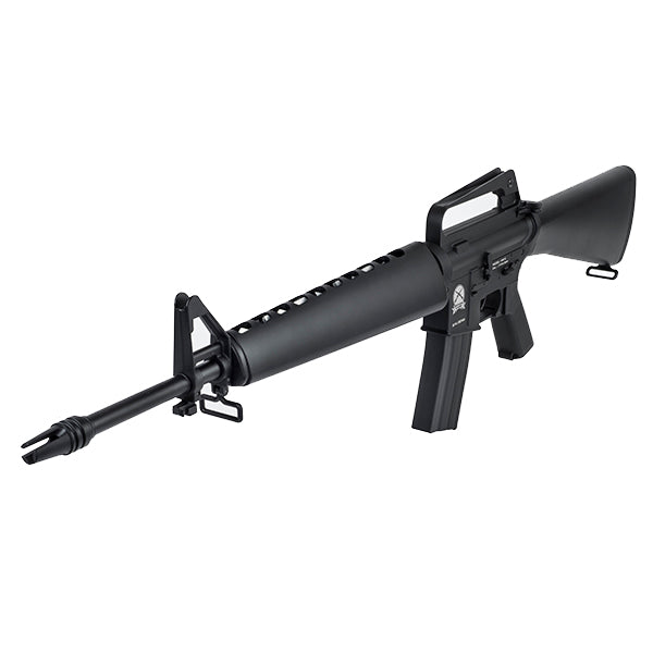 Lee Enfield Guns, M16 A1 Carbine CO2 powered rifle 4.5mm steel BB format
