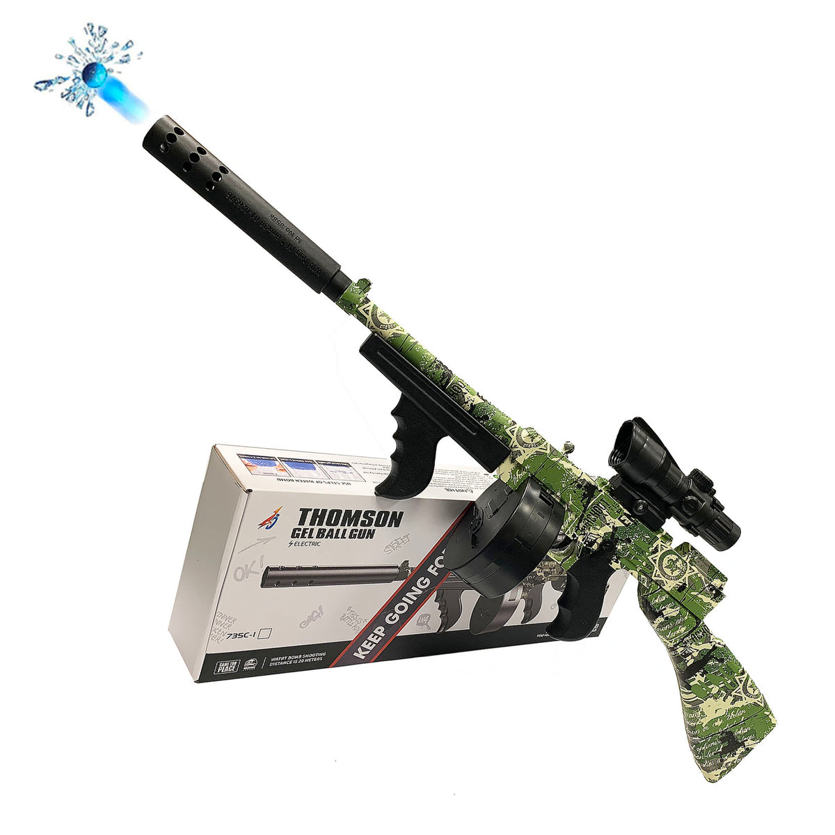 Thomson Machine Gun Gel Blaster