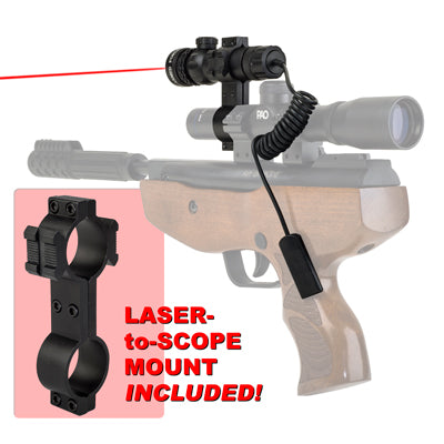 PAO Airgun Red Laser Sight Set