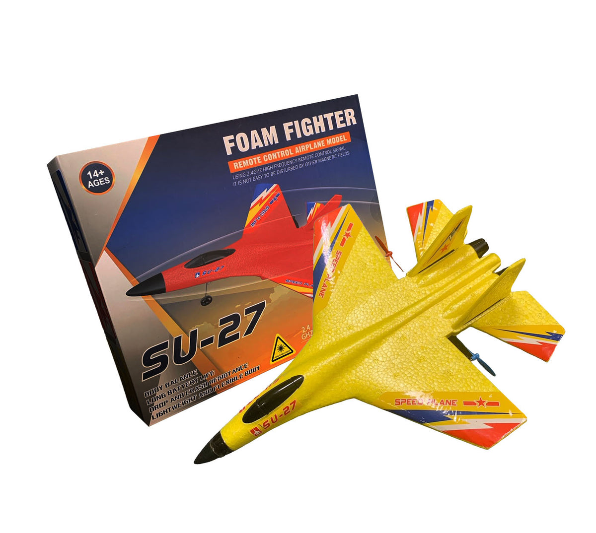 RC Aircraft SU-27 2.4GHZ Radio Remote Controlled Glider Fighter Plane Airplane