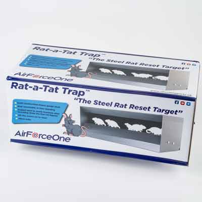 Resettable Knock-Down Rat Target