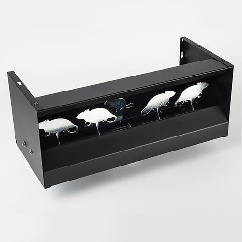 Resettable Knock-Down Rat Target