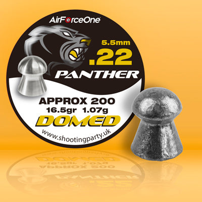 .22 AirForceOne Panther DOMED Airgun Pellets