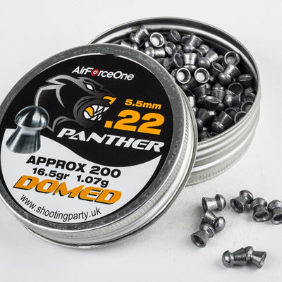 .22 AirForceOne Panther DOMED Airgun Pellets