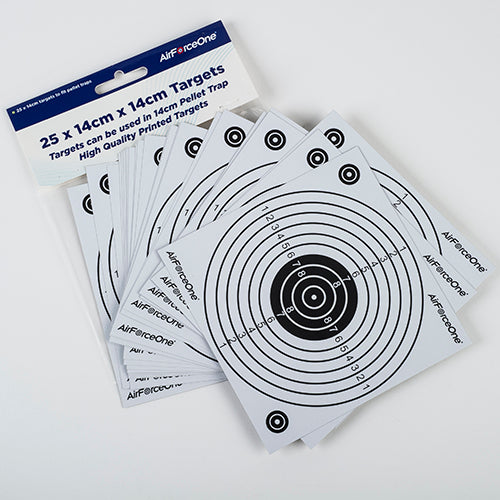 Card Shooting Targets 14x14cm