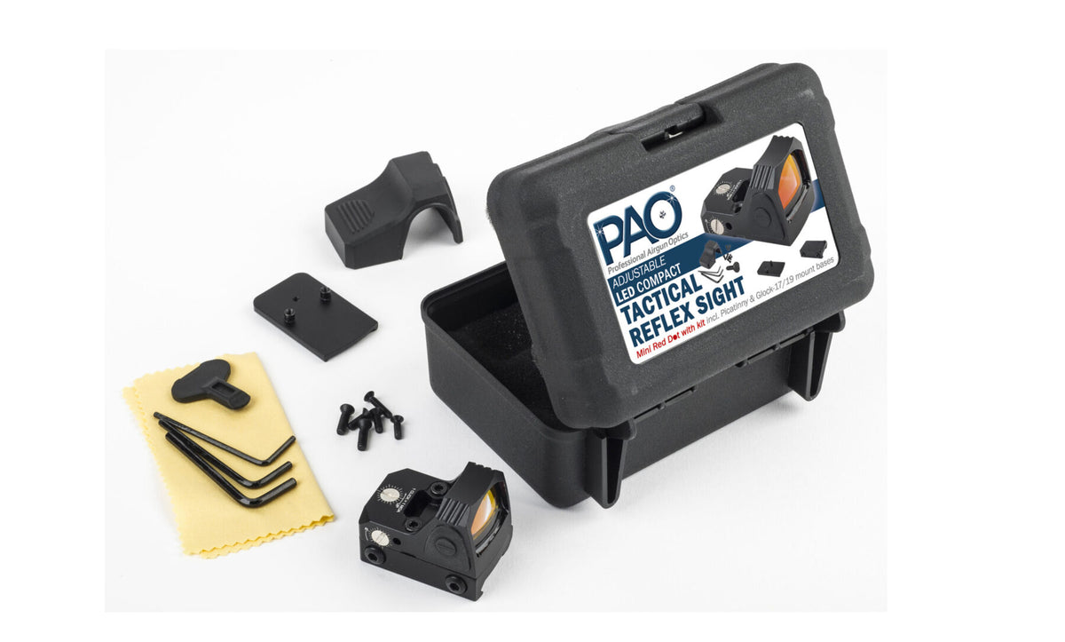 PAO Adjustable LED Compact Tactical Reflex Sight