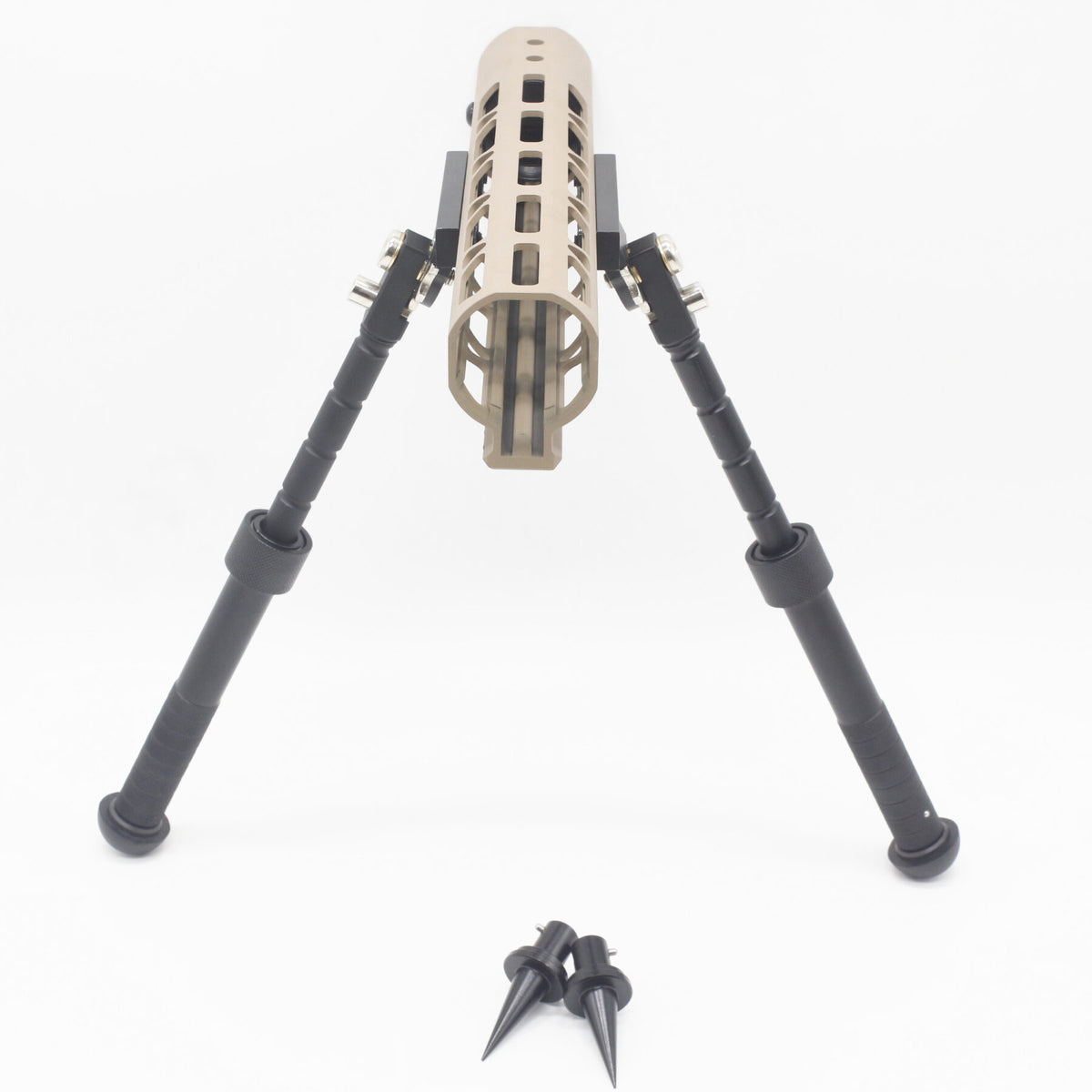 AirForceOne ® “ADRAStm*”/Atlas V8, M-LOK Tilt & Swivel Bipod (Colour: Sand)