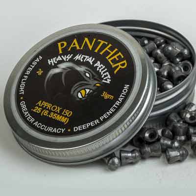 .25 AirForceOne Panther DOMED Airgun Pellets original