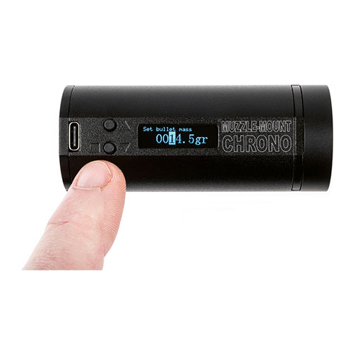 AirForceOne Muzzle Mount Chronograph - Airgun Bluetooth Chrono