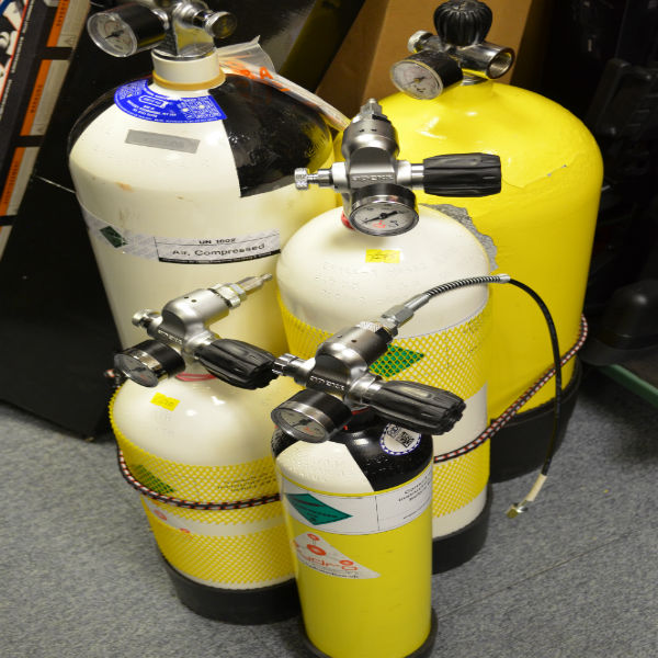Various Air Bottles