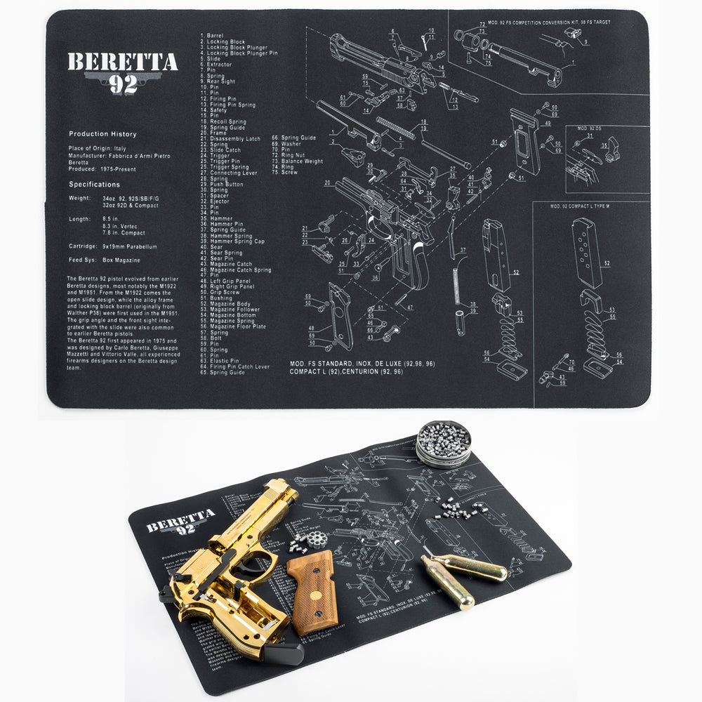 Gun Cleaning Bench Mat