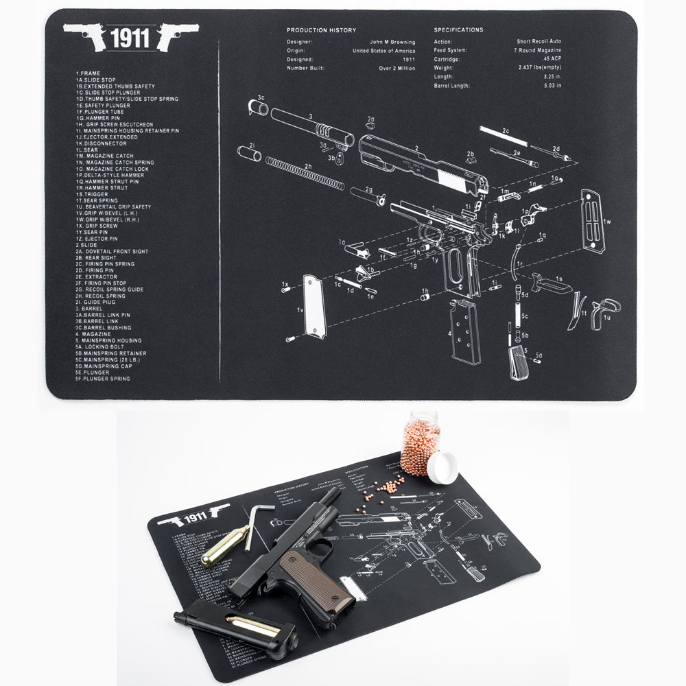 Gun Cleaning Bench Mat