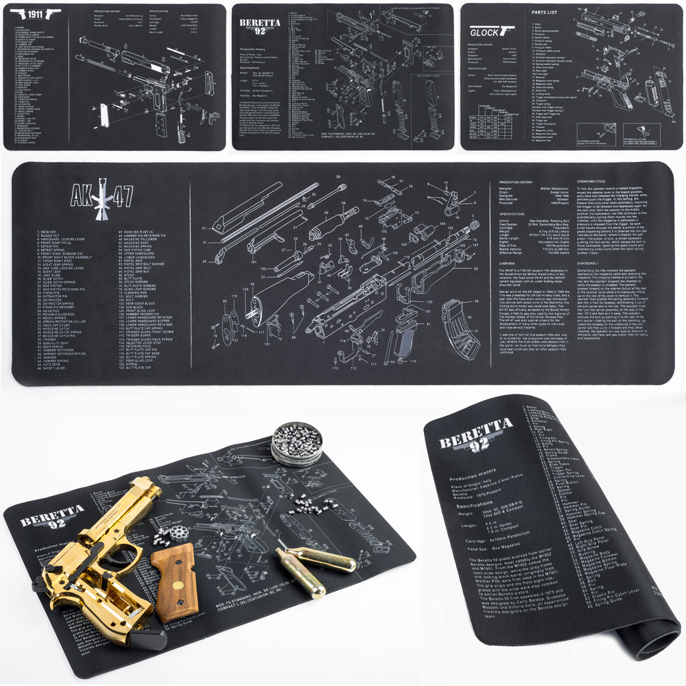 Gun Cleaning Bench Mat