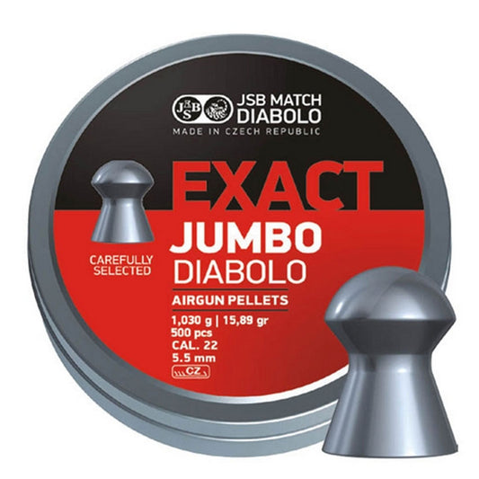 .22 JSB Exact Jumbo Airgun Pellets
