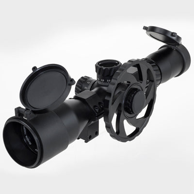 PAO 3-12x44 TOPAZ Half-Mil-Dot SWAT Riflescope