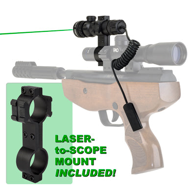 PAO Airgun Green Laser Sight Set