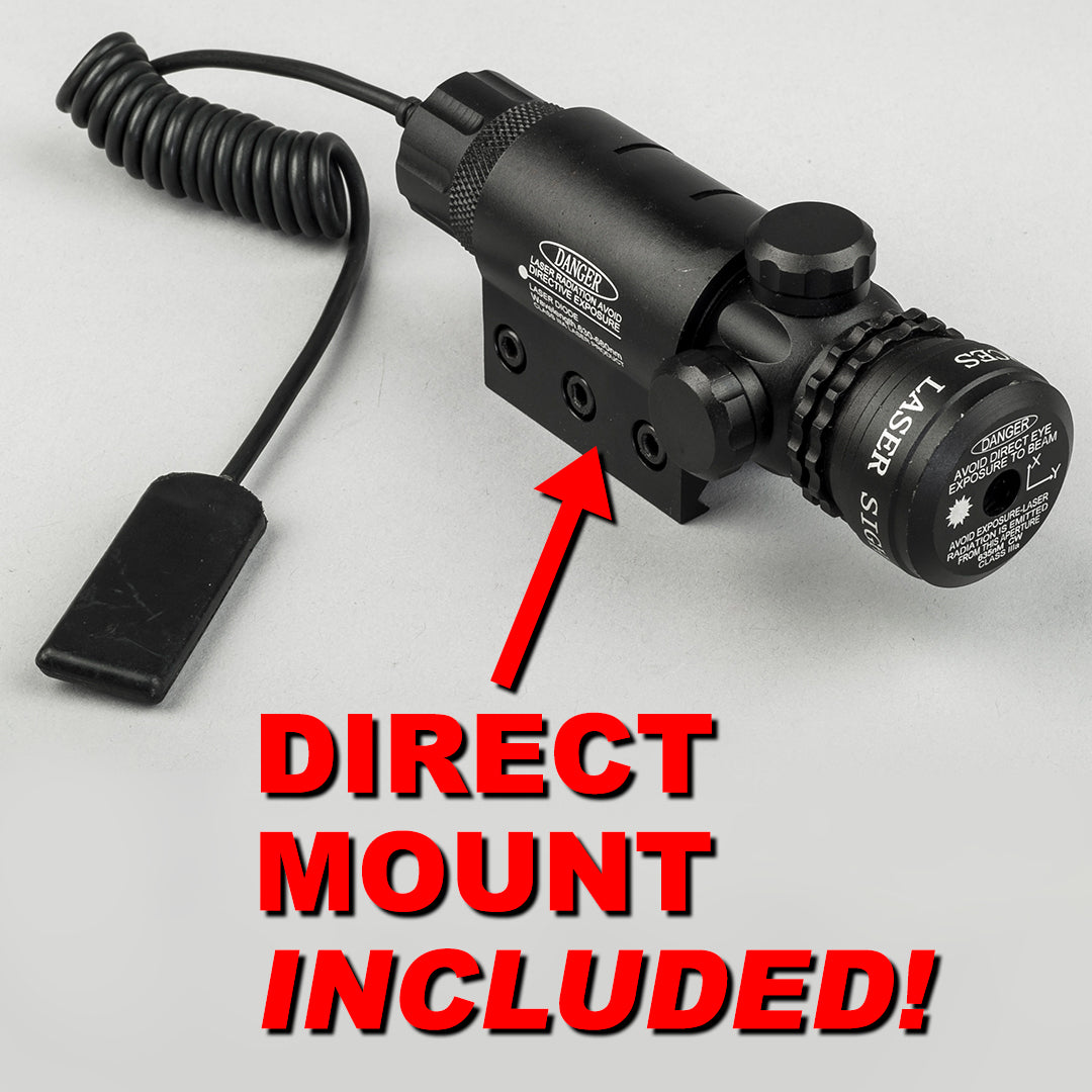 PAO Airgun Red Laser Sight Set
