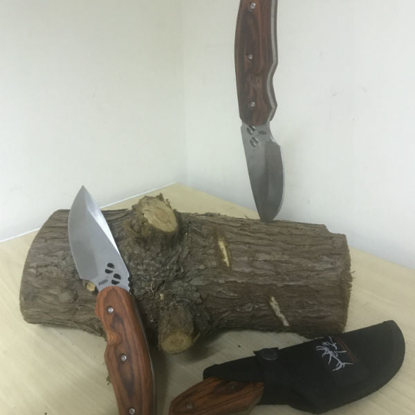 "Pandanus" Fixed Blade Knife with Sheaf.