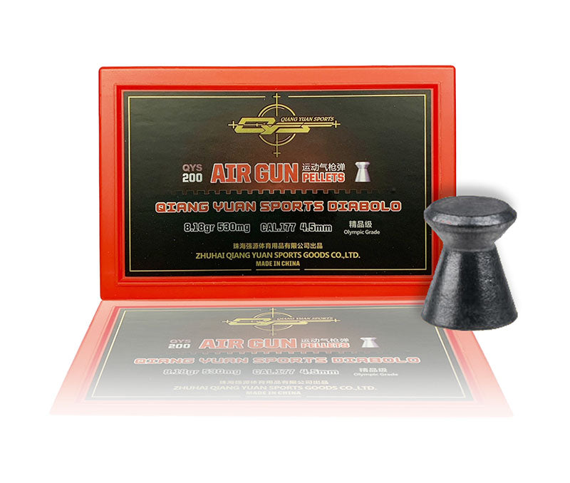 .177 QYS OLYMPIC Flat-head Airgun Pellets
