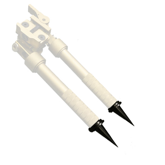 AirForceOne ADRAS BIPOD BT37 ‘Quick Change’ Spike Feet: Silver or Sand