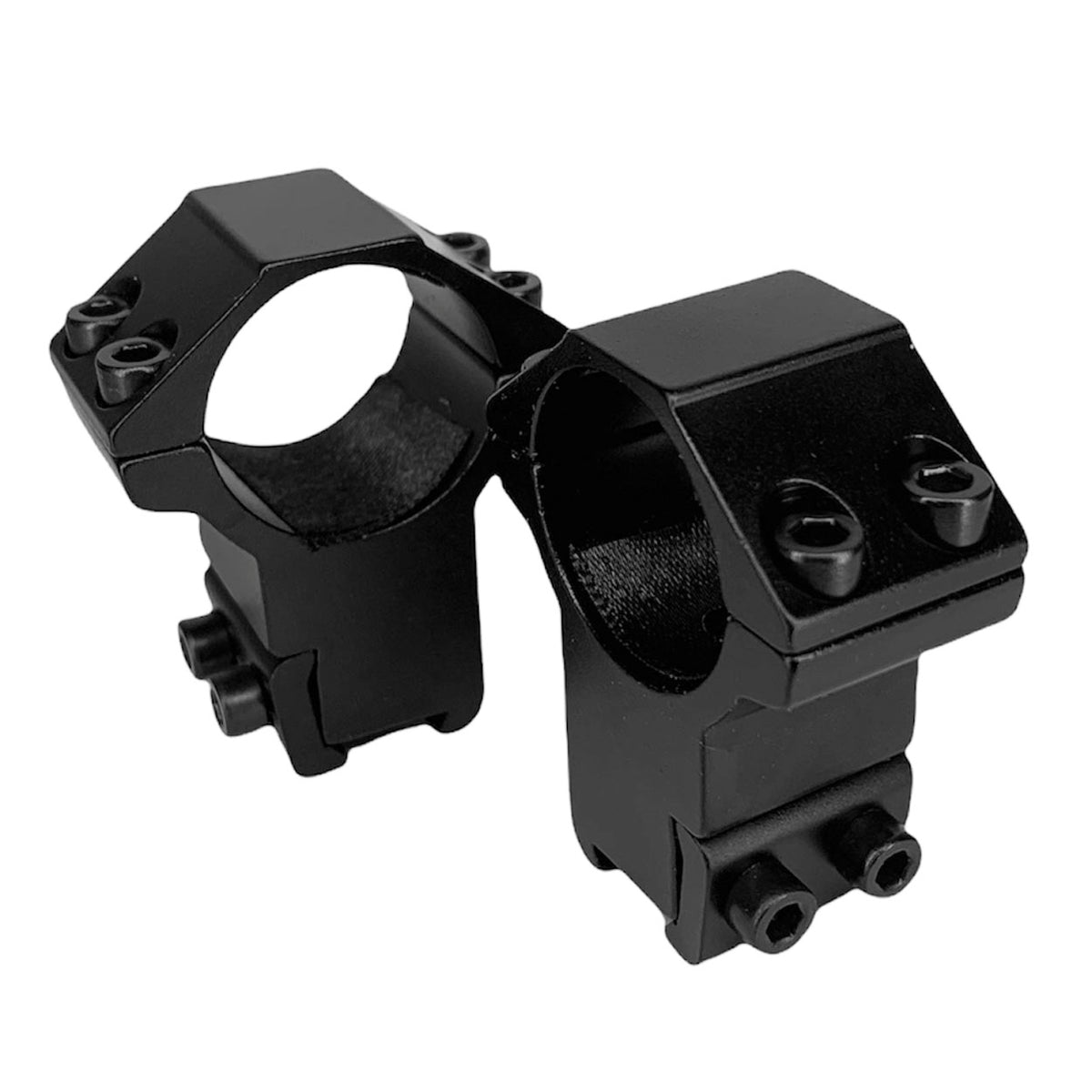 Ultra strong 2-piece, 2-screw medium high 11mm mounts