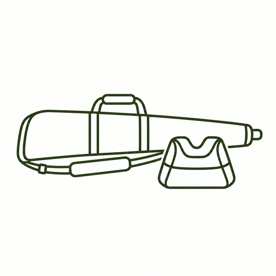Gun slips and shooting bags
